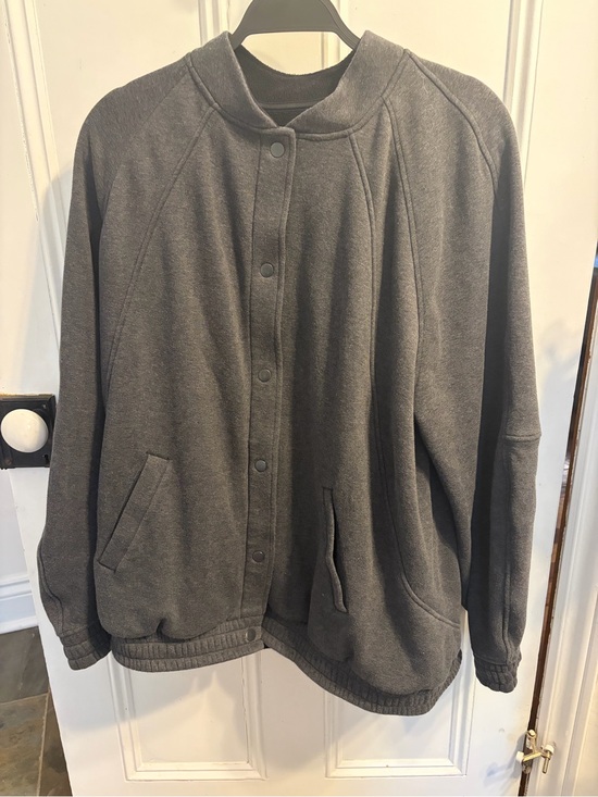 lululemon athletica Sweaters - lululemon athletica Oversized Scuba Varsity jacket in Xl/XXL